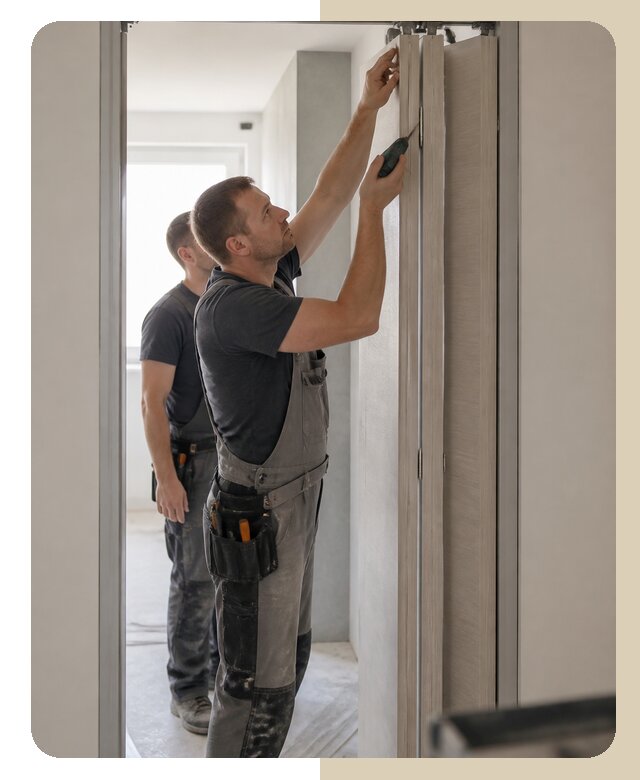 Установка двери книжки в Батайске по цене от 4554 р. | ДвериЛегко-Бтс