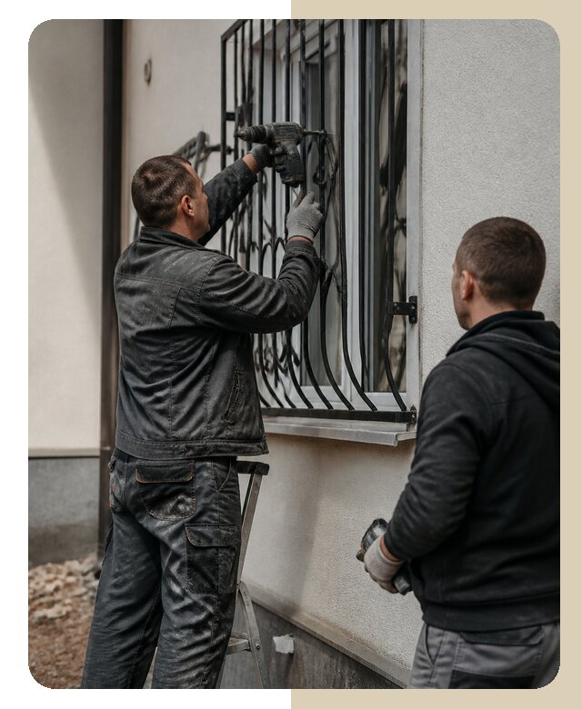 Установка наружных решеток в Батайске от 4959 р. | ДвериЛегко-Бтс